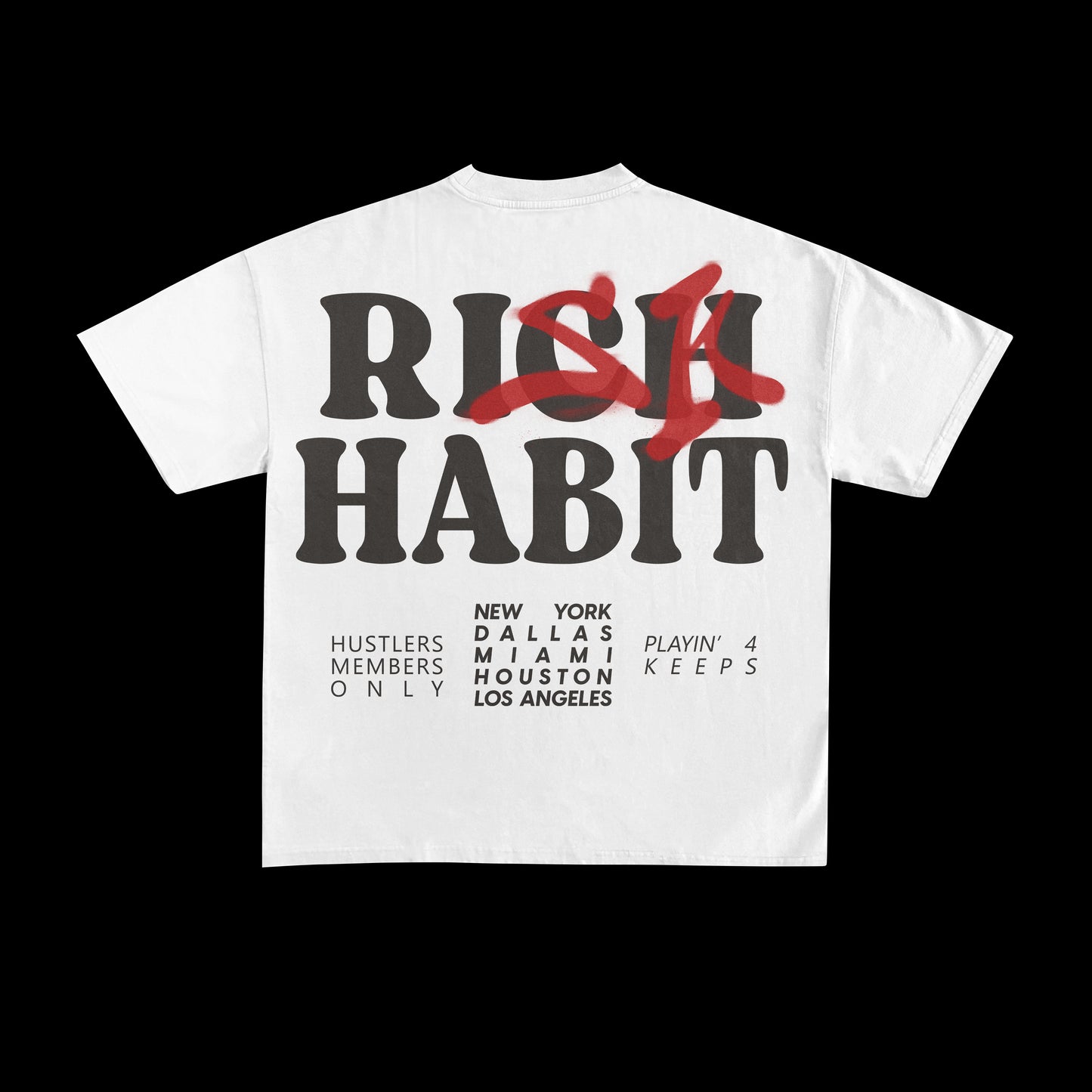 Risk> Habit Tee Worldwide Edition