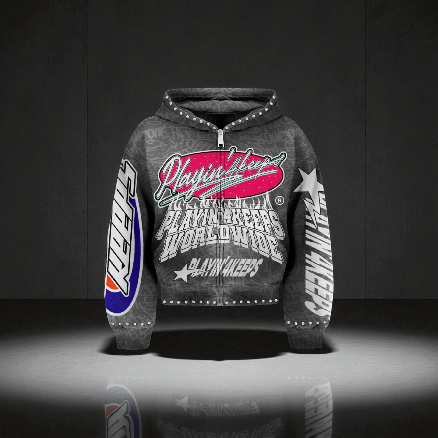 Playin’ 4 Keeps Worldwide Zip up