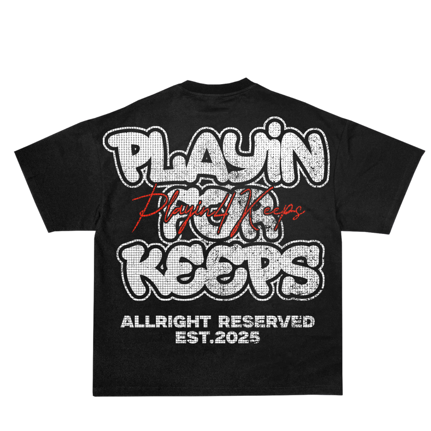 Playin' For Keeps Stack Tee - All Rights Reserved Edition