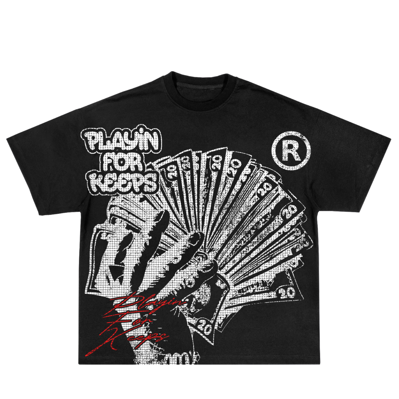Playin' For Keeps Stack Tee - All Rights Reserved Edition