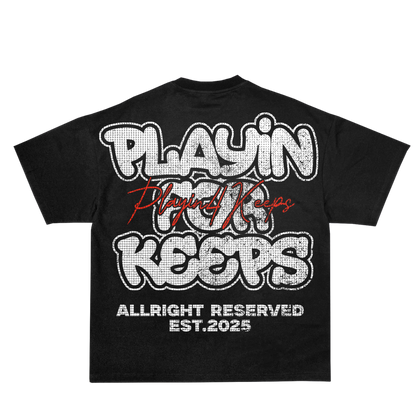 Playin' For Keeps Stack Tee - All Rights Reserved Edition