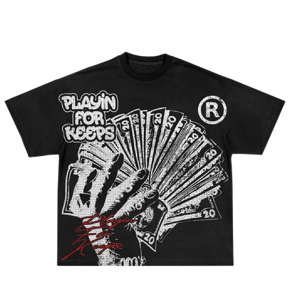 Playin' For Keeps Stack Tee - All Rights Reserved Edition